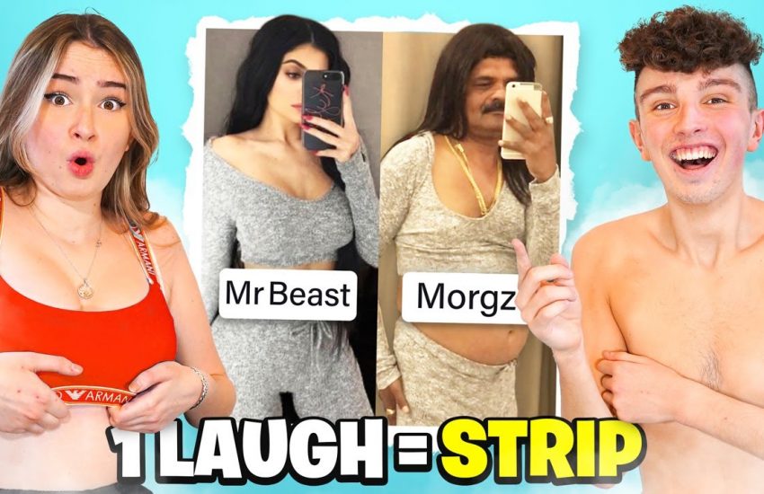 1 LAUGH = REMOVE 1 CLOTHING w/GIRLFRIEND! - Challenge